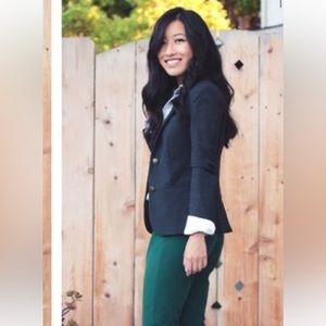 Blazer Aritzia Talula dark grey Shrunken Exeter blazer